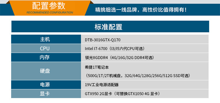 無風扇工業電腦定制