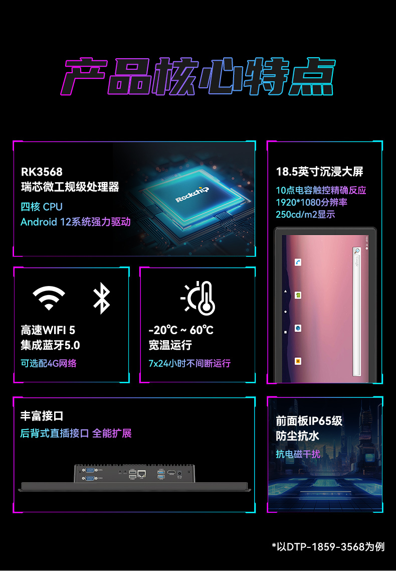 18.5英寸工業平板電腦,高清顯示觸摸工控一體機,DTP-1859-3568.jpg