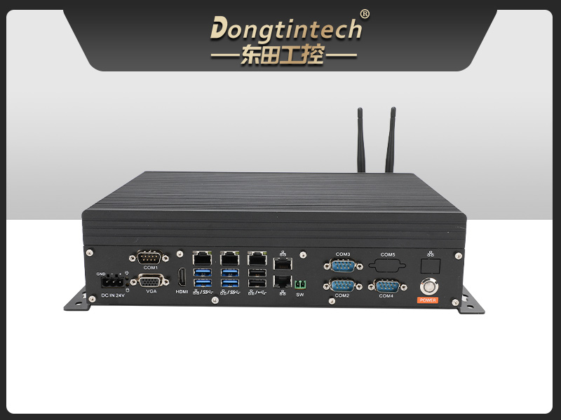 酷睿8/9代無風扇嵌入式工控機,雙顯迷你工業主機廠家,DTB-3065-H110