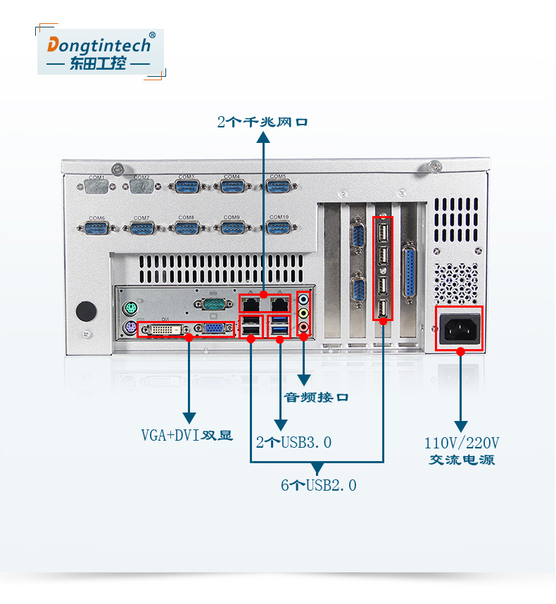 酷睿4代壁掛式工控機,10個串口/2個千兆網口主機電腦,研華A683主板,DT-5206-A683.jpg